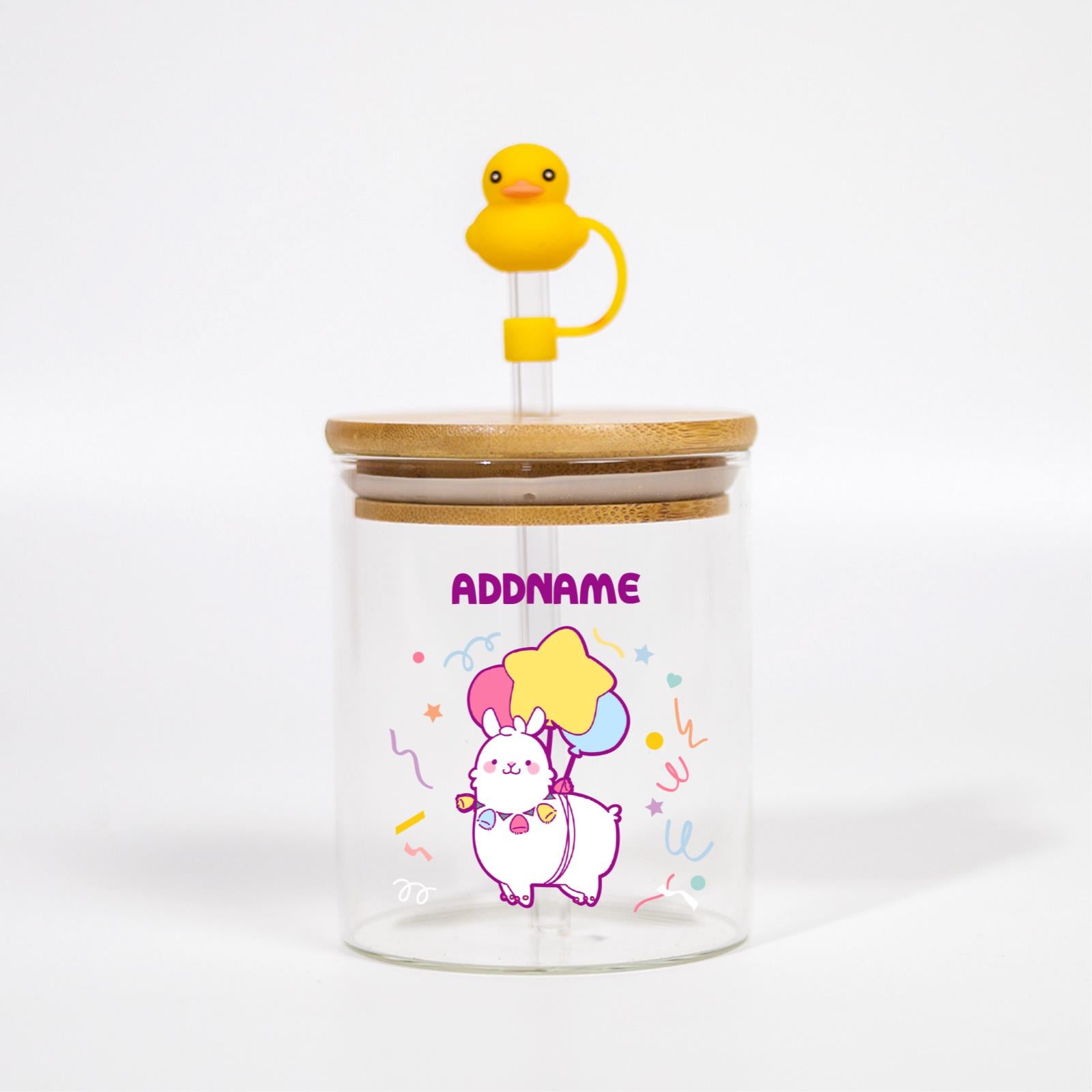 Cutesy Series Canicup - Llama With Balloons