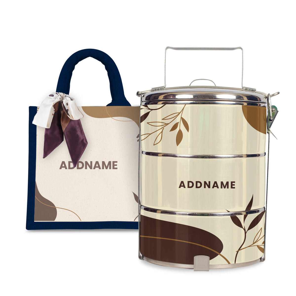 Charlotte Series - Mocha Tiffin Carrier