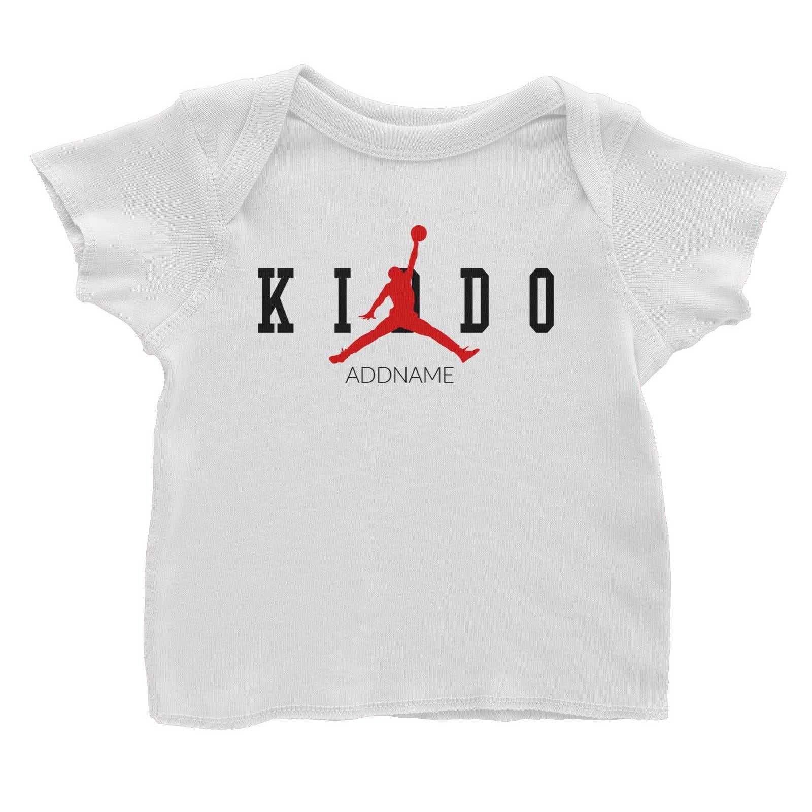 Streetwear Basketball Kiddo Addname Baby T-Shirt