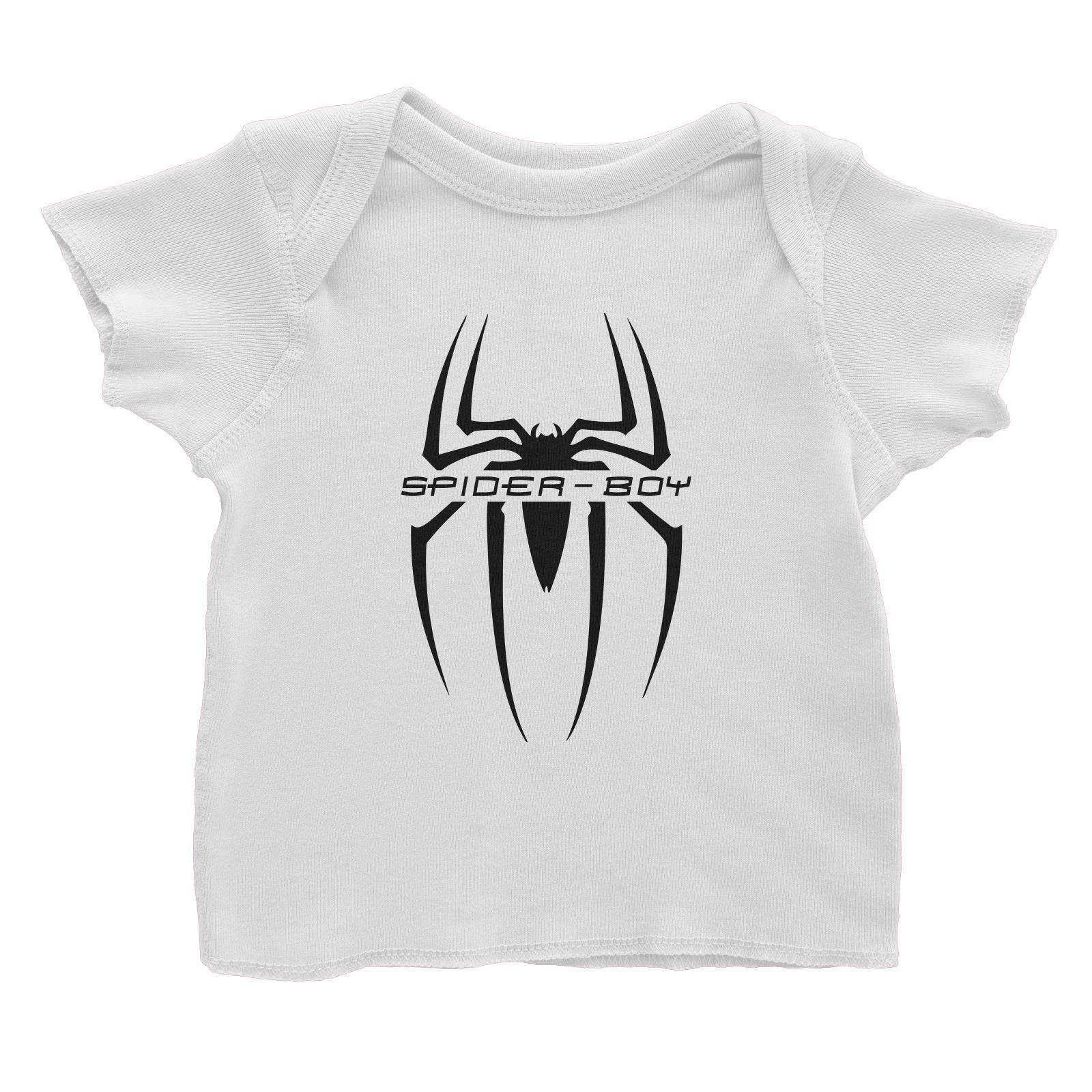 Superhero Spider Boy Baby T-Shirt  Matching Family