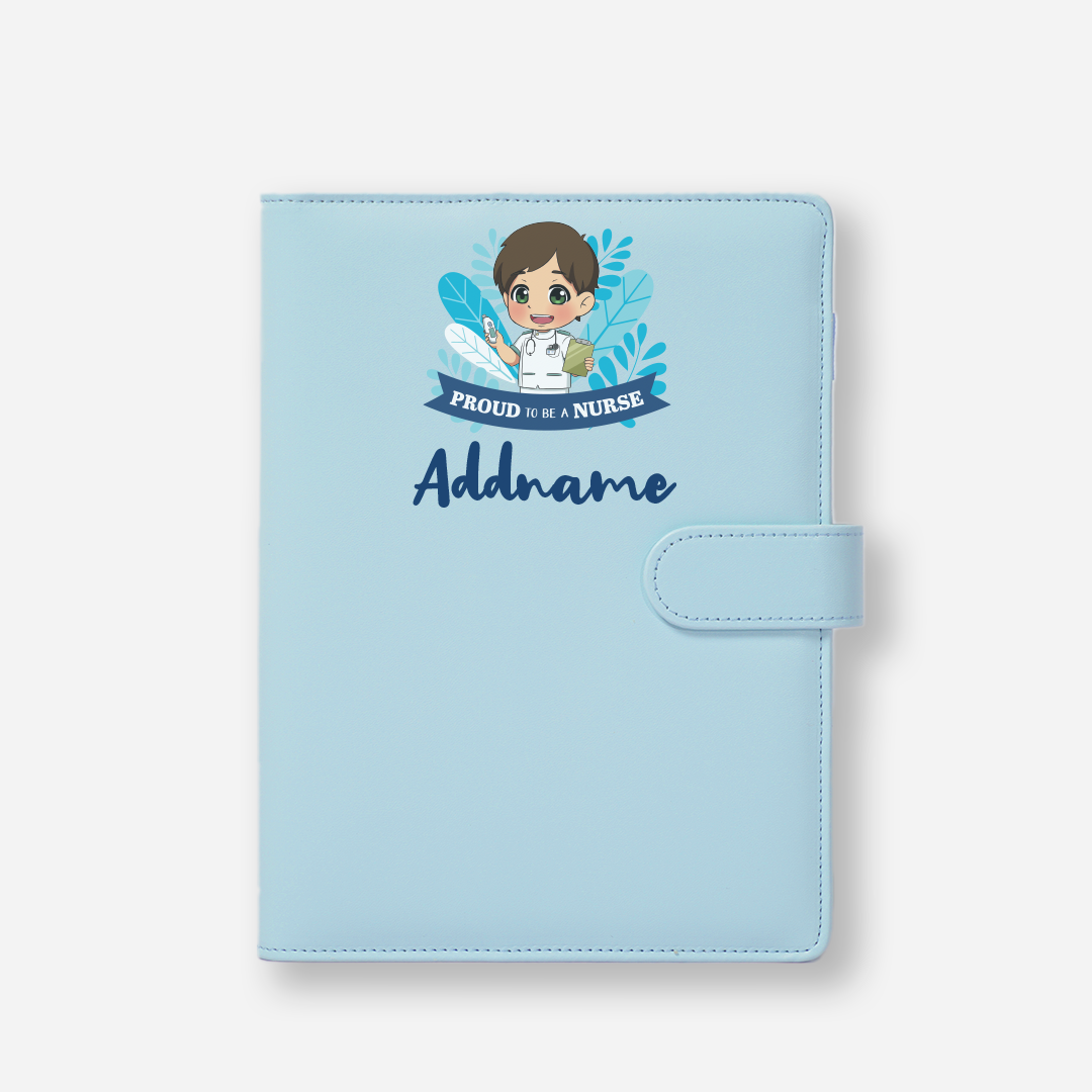 Nurse Series - Personalised Notebook with Refillable Pages