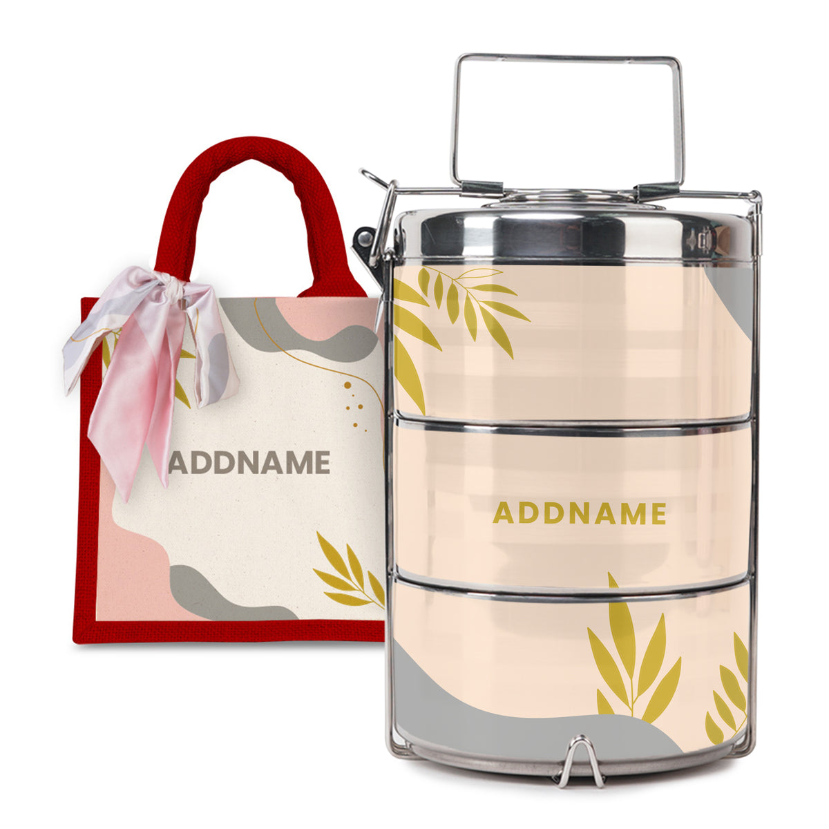 Charlotte Series - Strawberry Tiffin Carrier