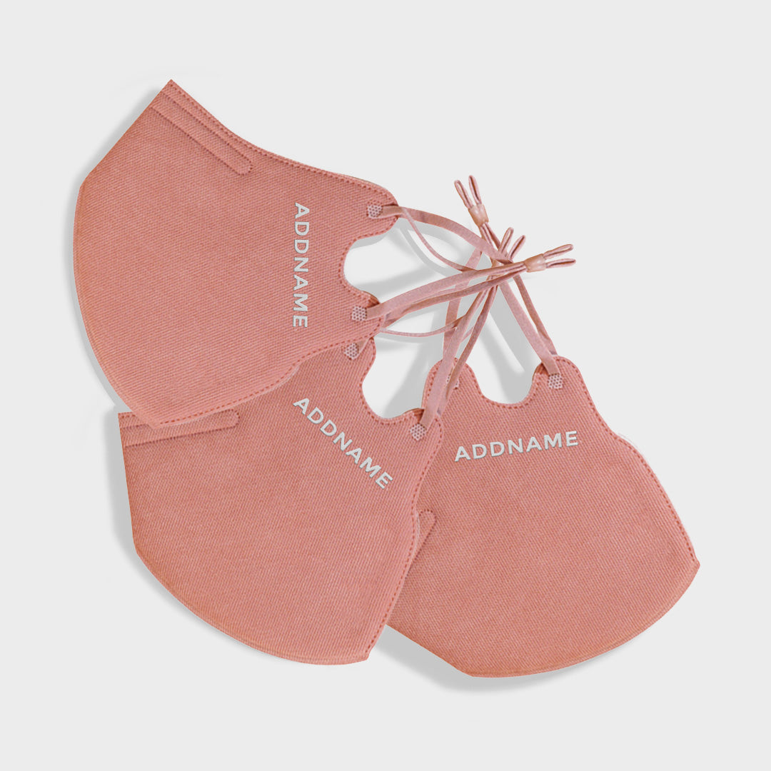 Adult Ergo Face Mask - Dusty Pink (3pcs)