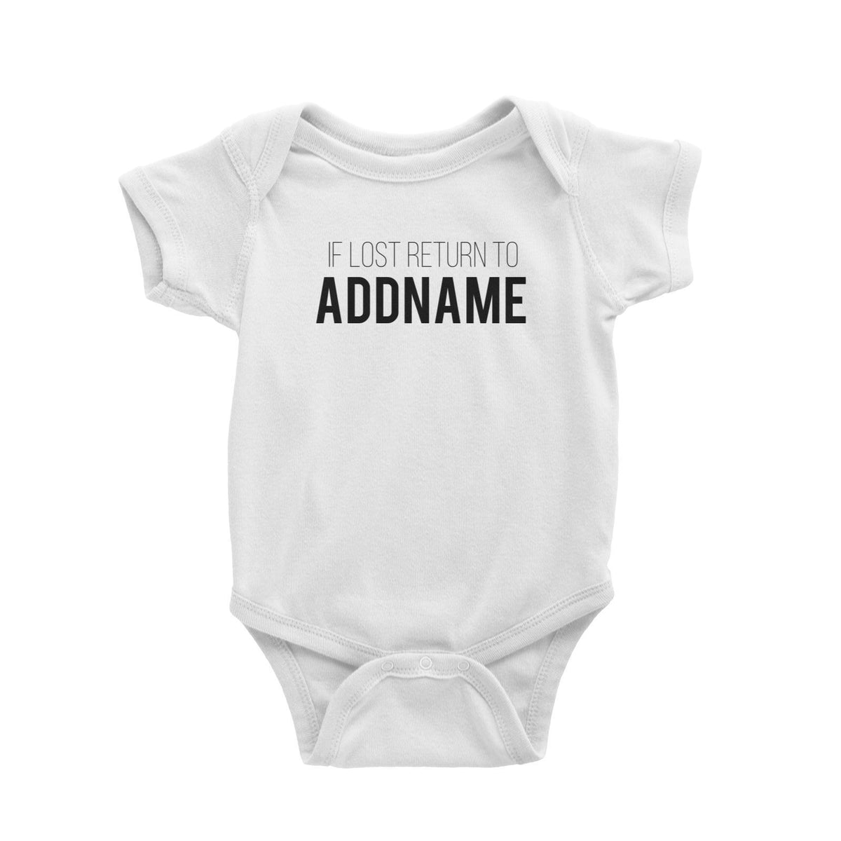 Matching Dog and Owner Lost Dog Return to Addname Baby Romper