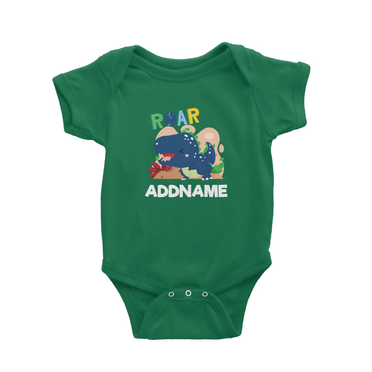 Cute Dino  Baby Romper