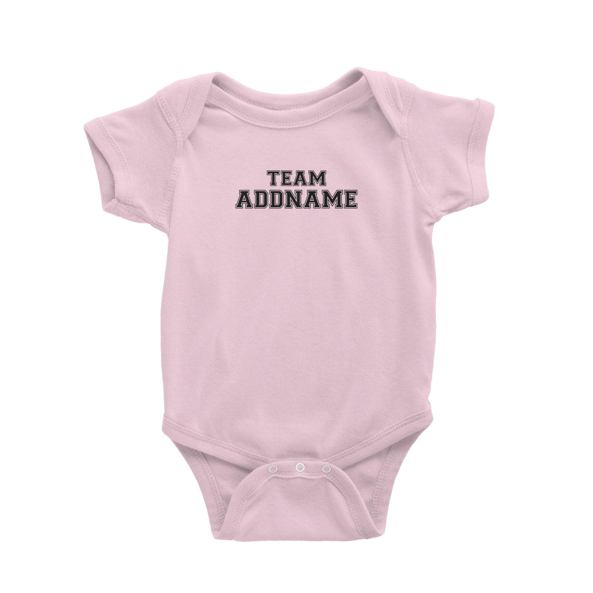 Team Addname Baby Romper