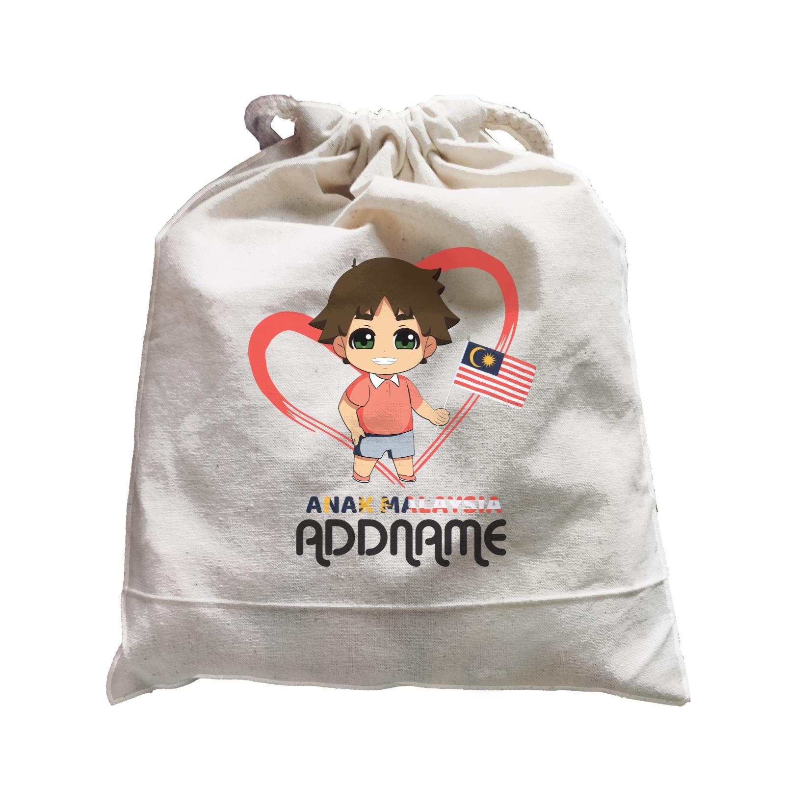 Merdeka Series Anak Malaysia Love Chinese Boy Addname Satchel
