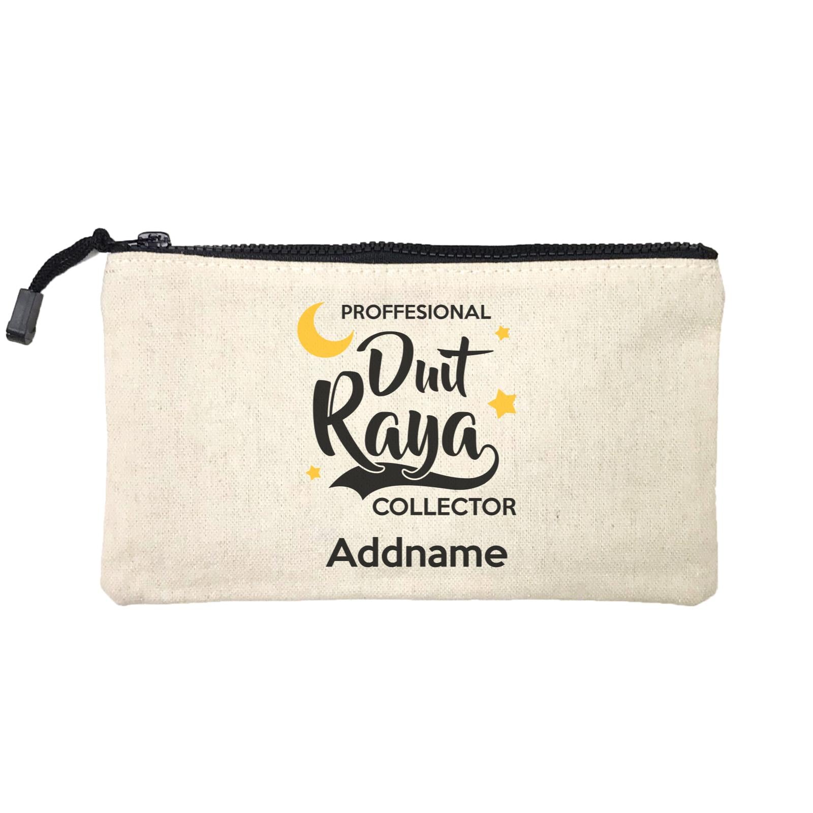 Raya Typography Professional Duit Raya Collector Addname Mini Accessories Stationery Pouch