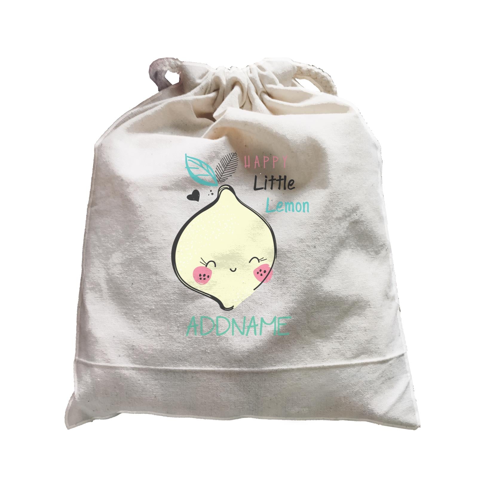 Cool Vibrant Series Happy Little Lemon Addname Satchel