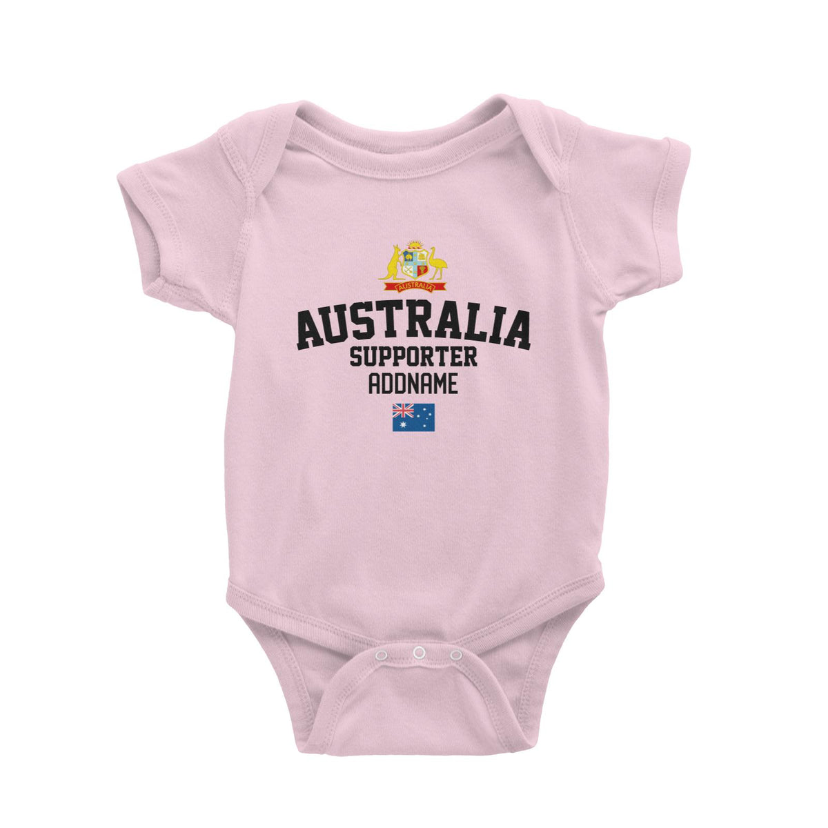Australia Supporter World Cup Addname Baby Romper