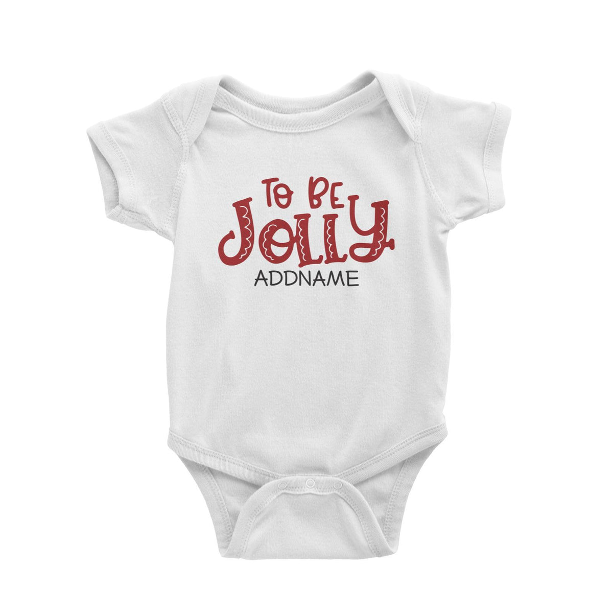 Xmas To Be Jolly Baby Romper