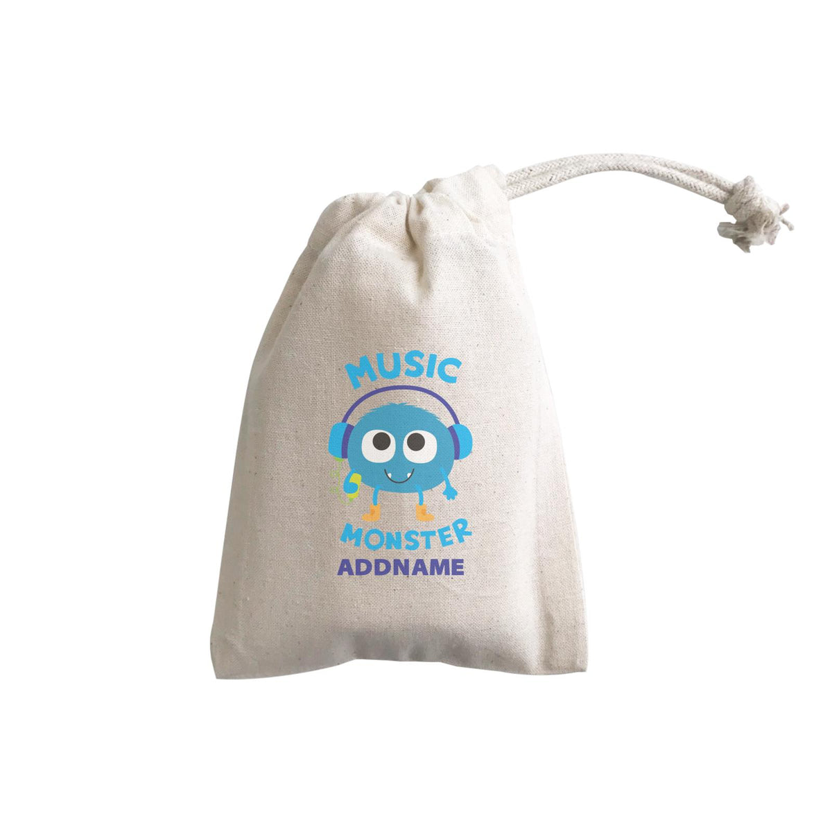Cool Cute Monster Music Monster Addname GP Gift Pouch