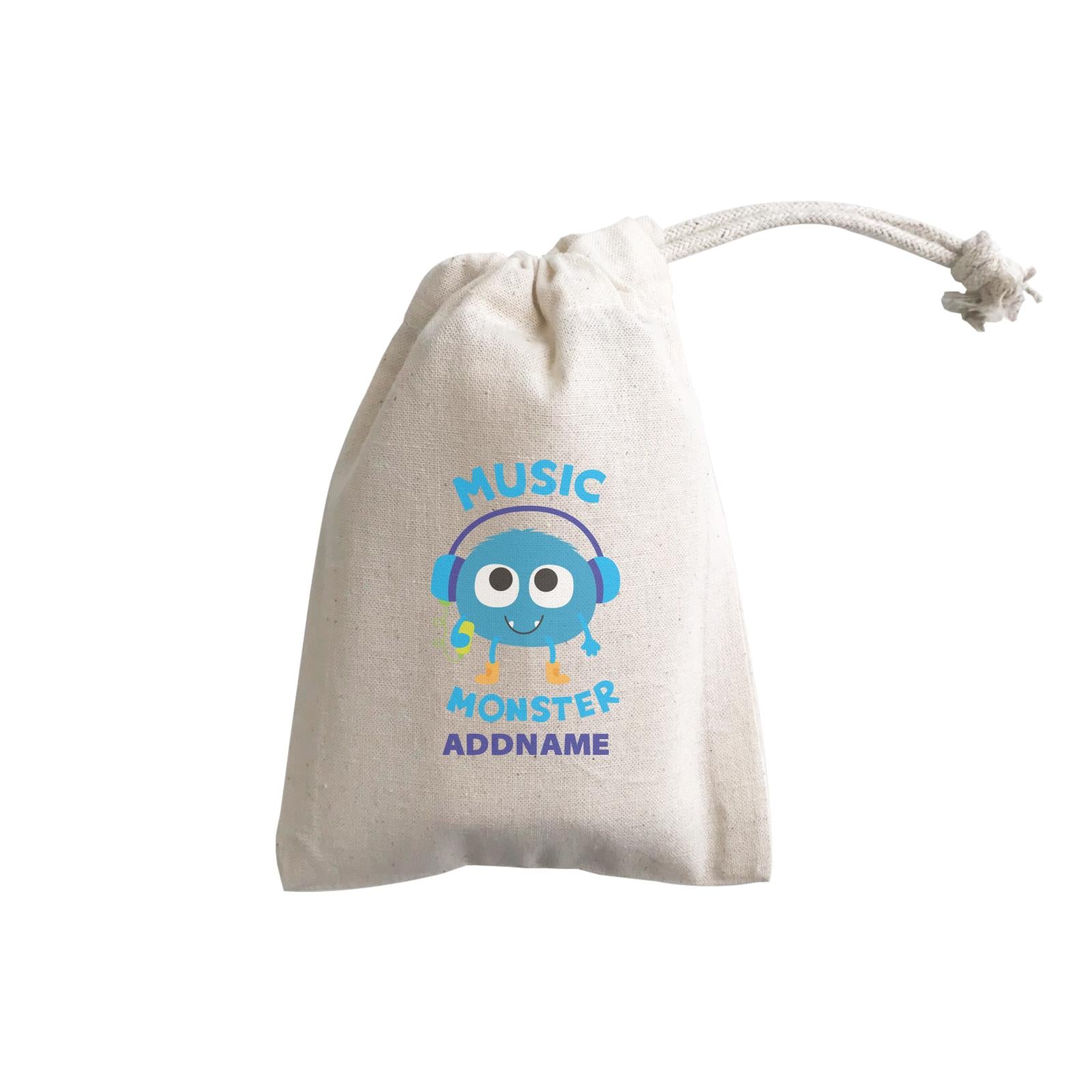 Cool Cute Monster Music Monster Addname GP Gift Pouch