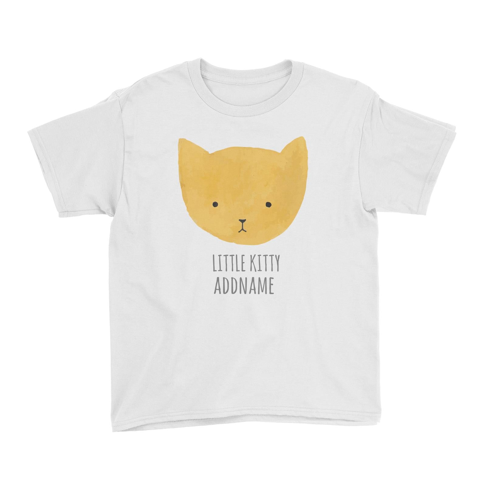Little Kitty White Kid's T-Shirt