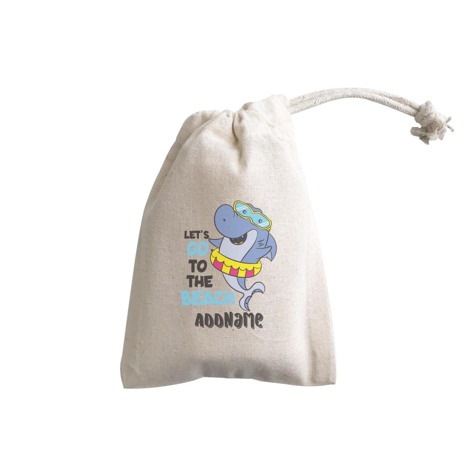 Cool Cute Sea Animals Let's Go To The Beach Addname GP Gift Pouch