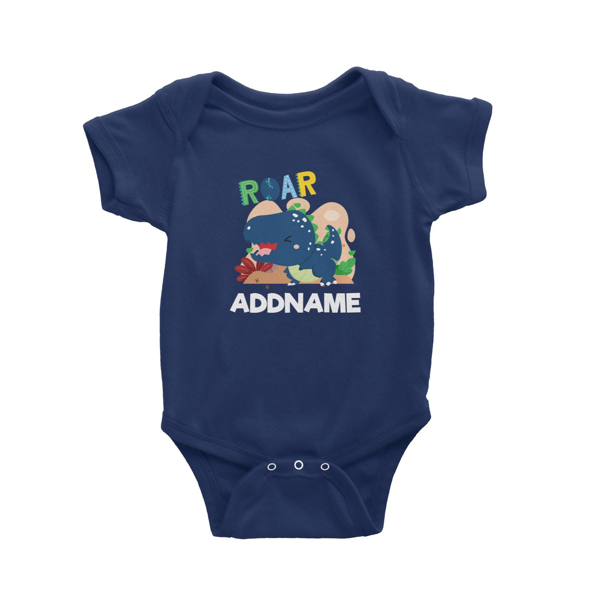 Cute Dino  Baby Romper