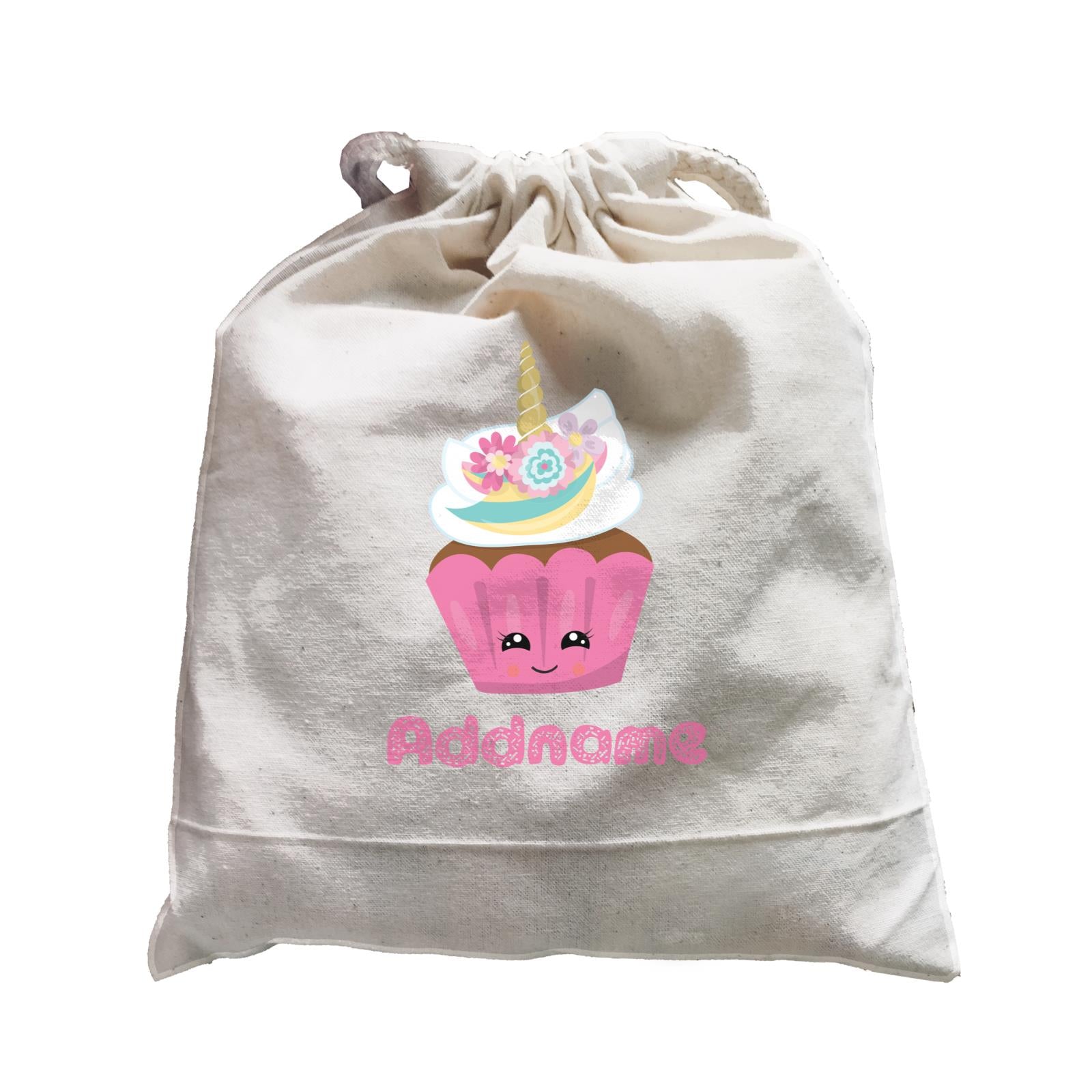 Magical Sweets Pink Cupcake Addname Satchel