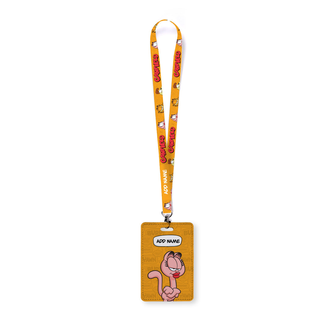 Garfield - Confident Arlene Lanyard with Cardholder