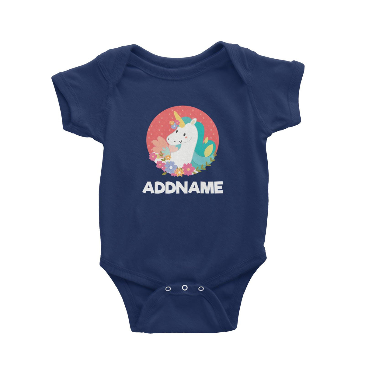 Fabulous Unicorn  Baby Romper