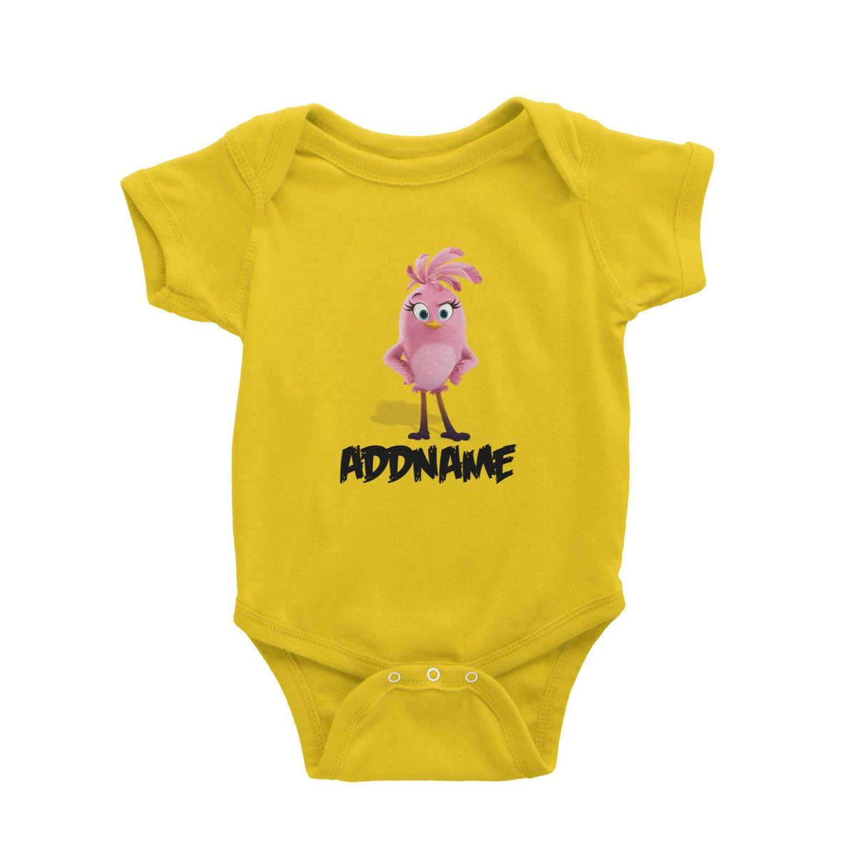 Angry Bird Stella Addname Baby Romper