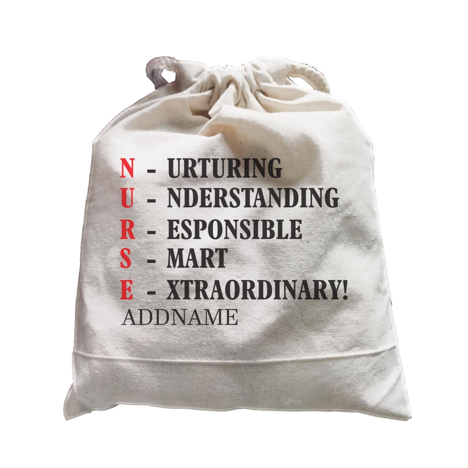 NURSE is Nurturing, Understanding, Responsible, Smart, Extraordinary Satchel