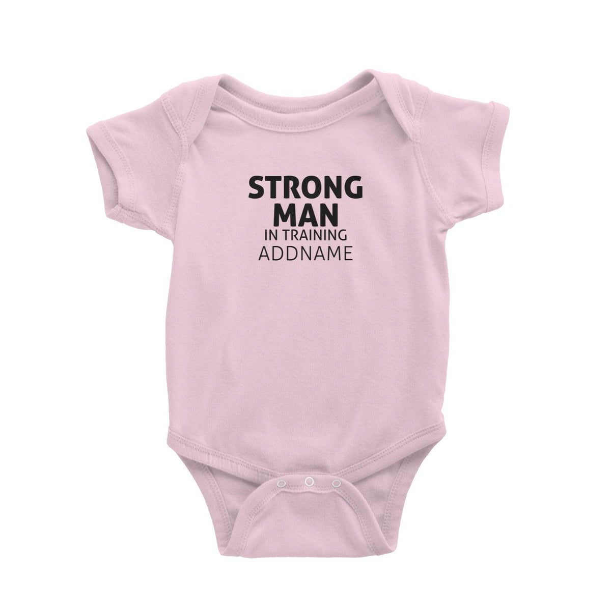 Strong Man In Training Baby Romper
