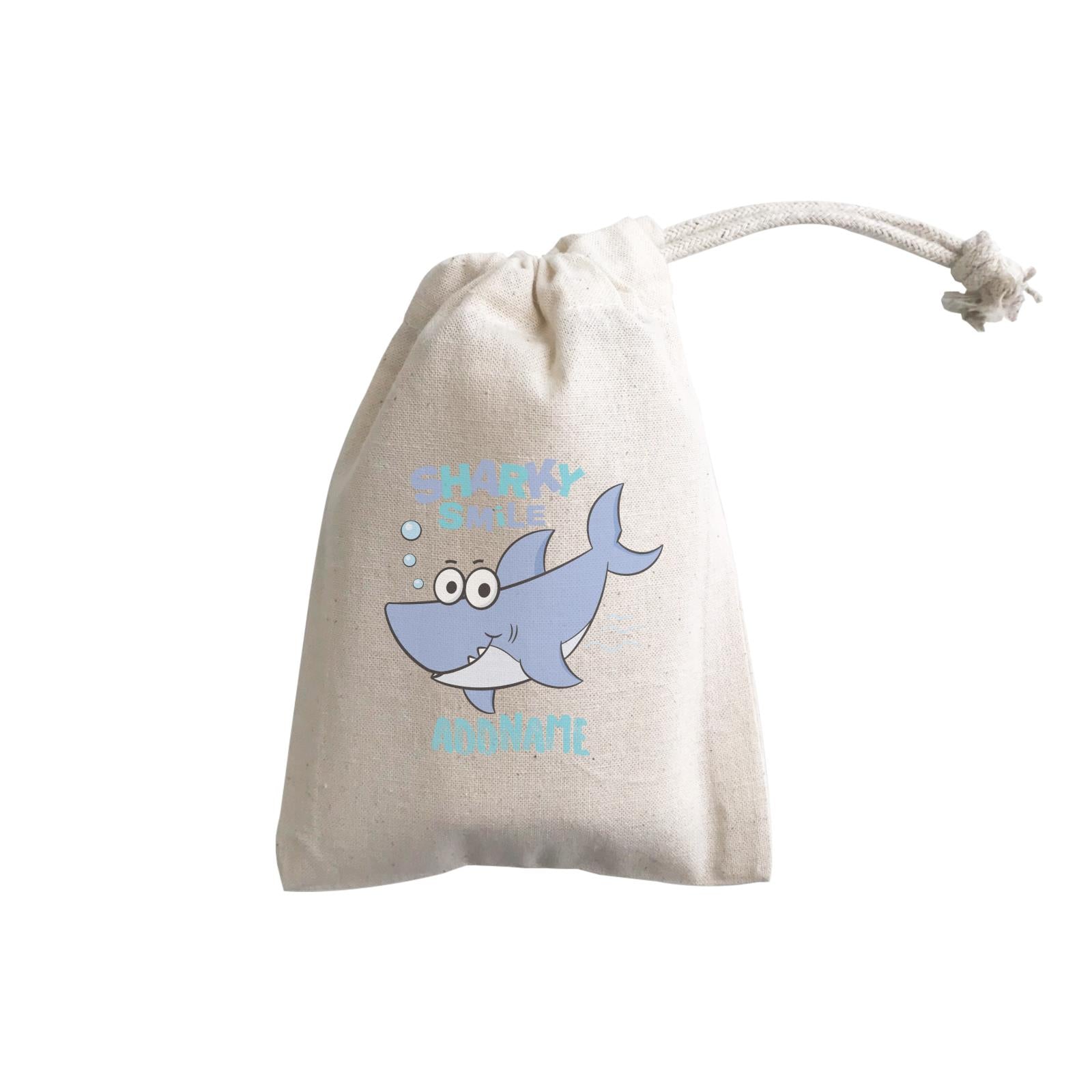 Cool Cute Sea Animals Sharky Smile Addname GP Gift Pouch