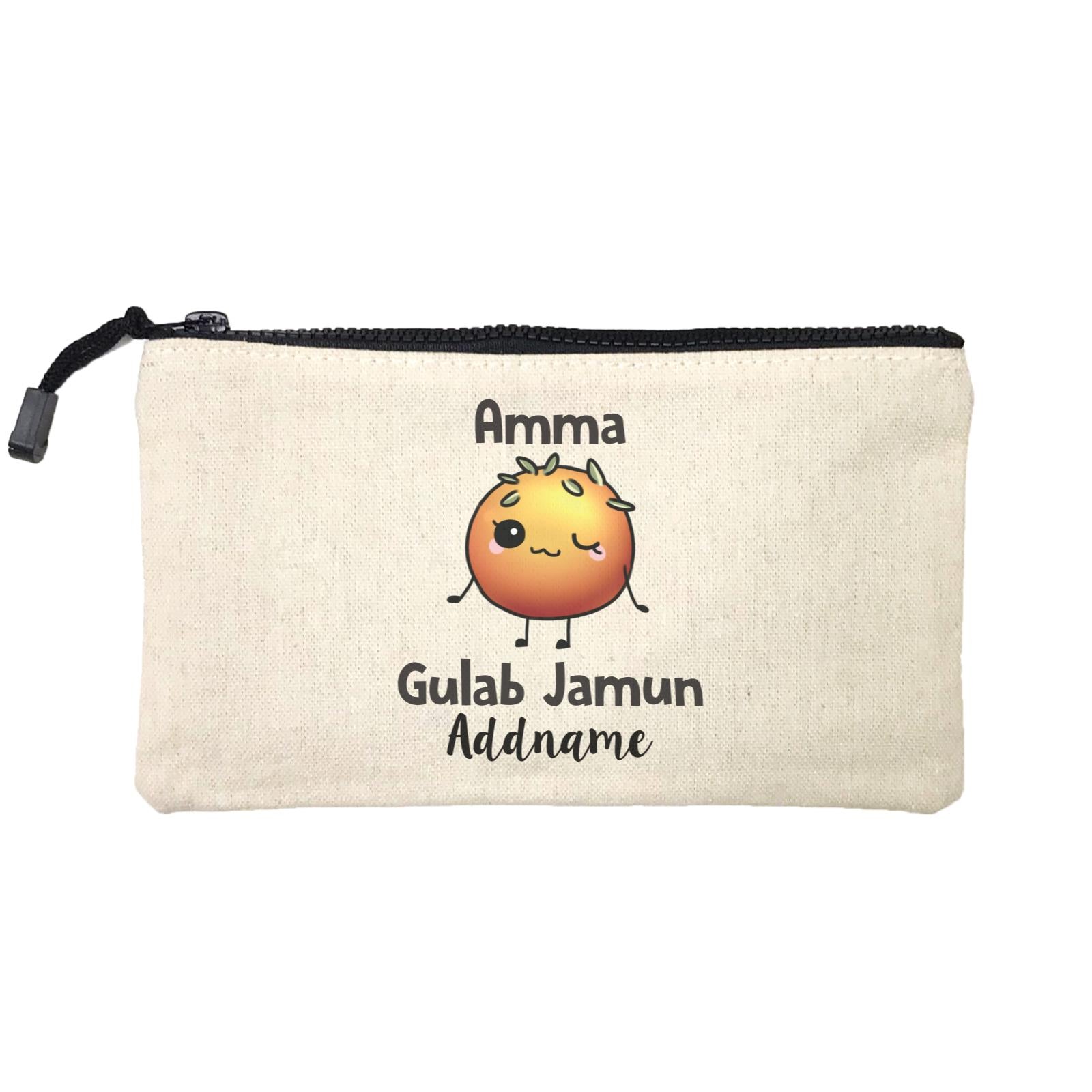 Deepavali Cute Amma Gulab Jamun Addname Mini Accessories Stationery Pouch