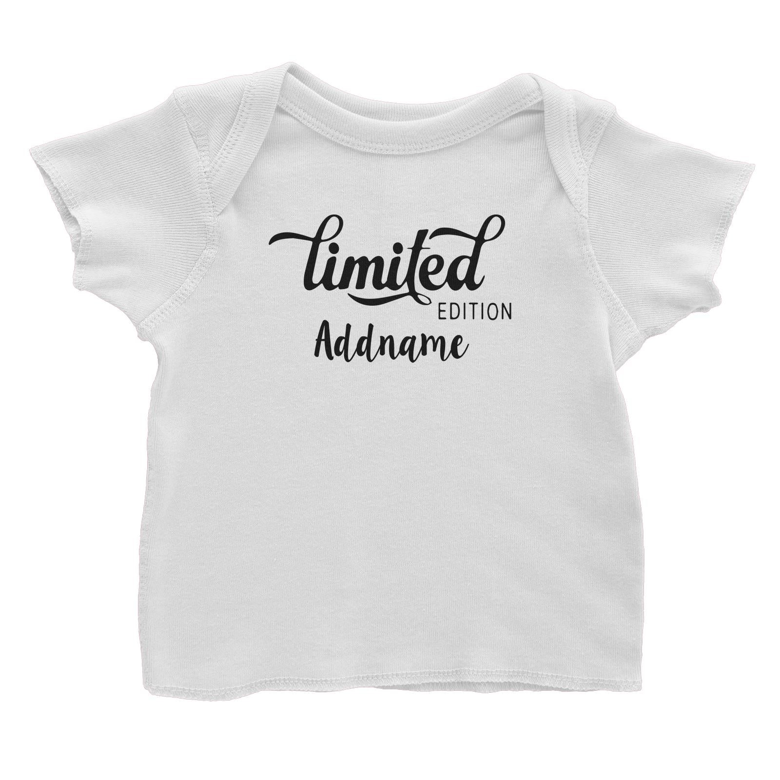Limited Edition White Baby T-Shirt