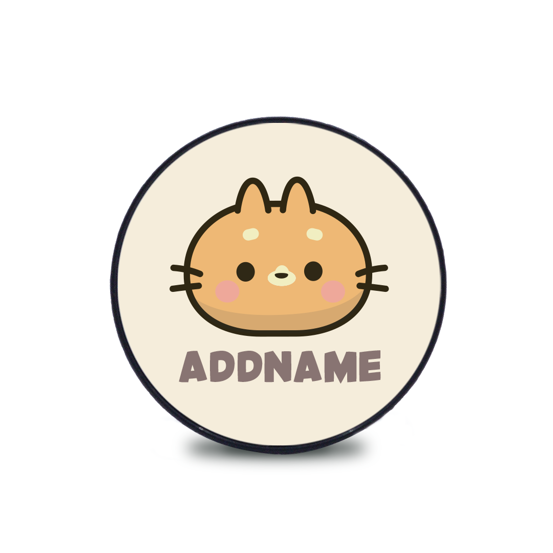 Cute Orange Cat Phone Holder