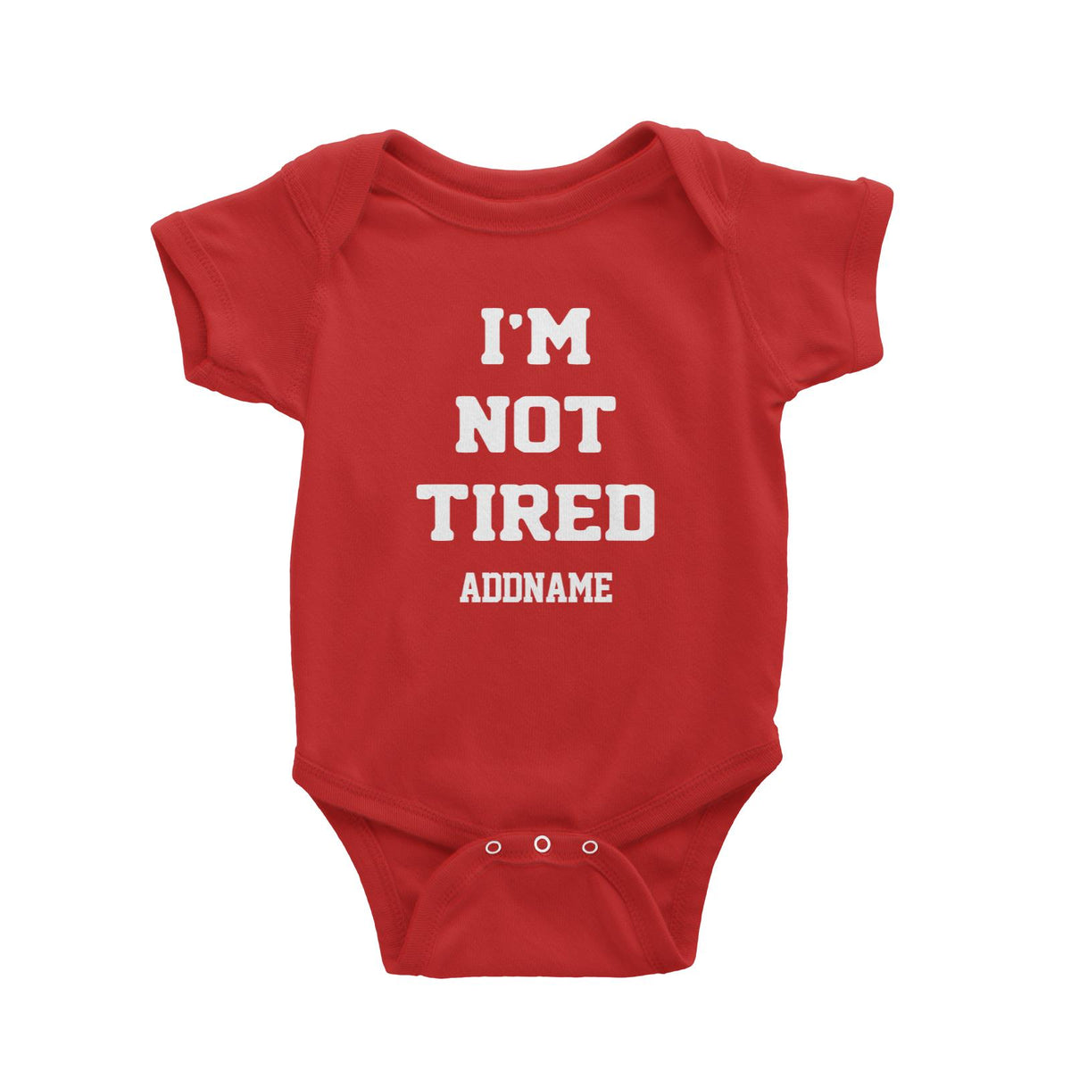 Im Not Tired Baby Romper