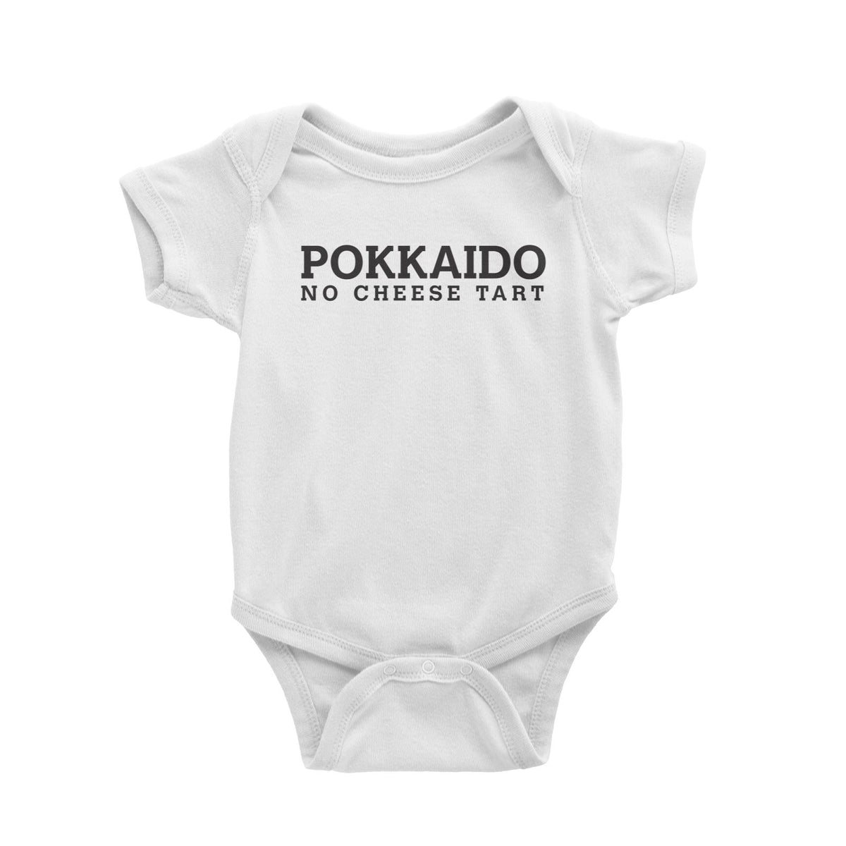 Slang Statement Pokkaido No Cheese Tart Baby Romper