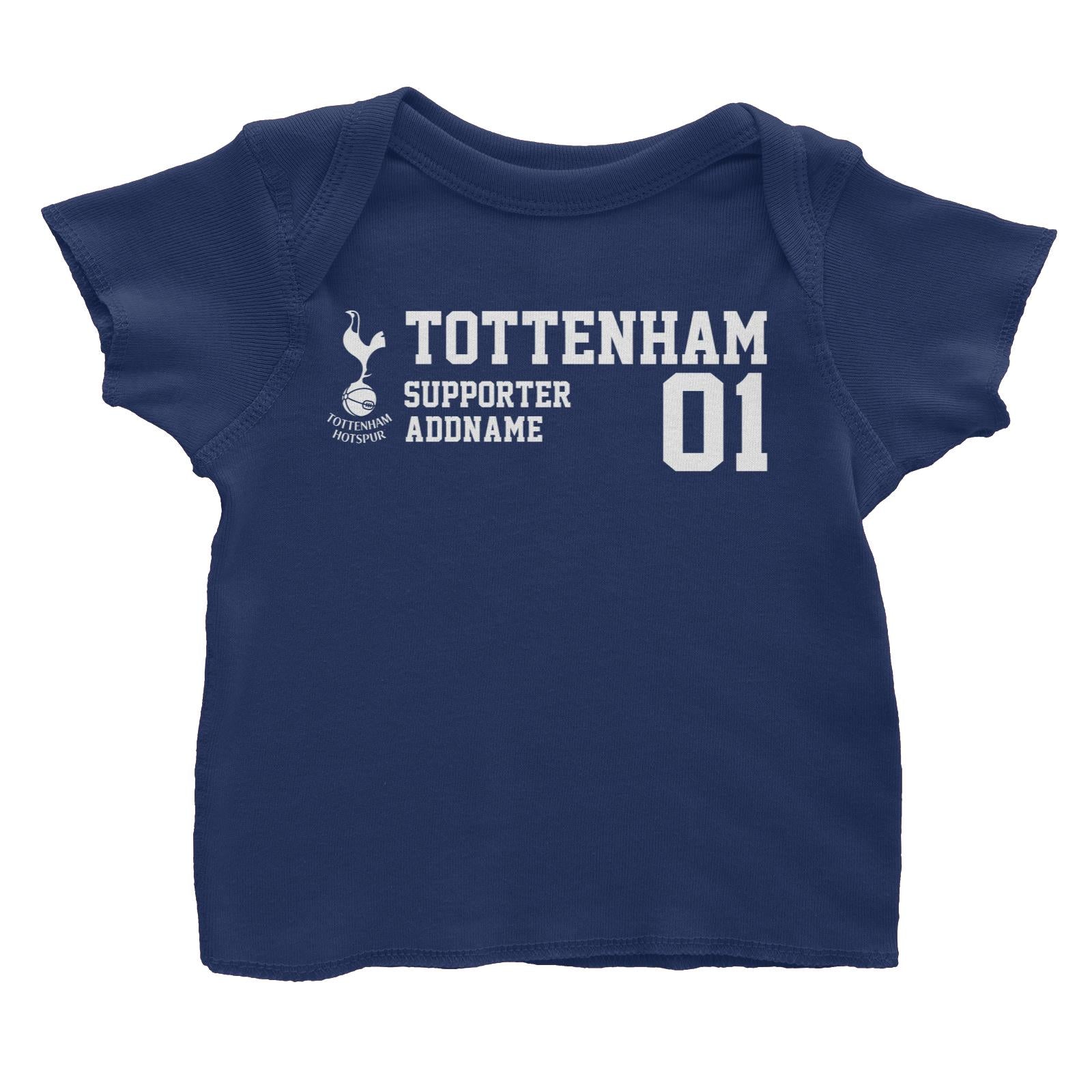 Tottenham Hotspur Football Supporter Addname Baby T-Shirt