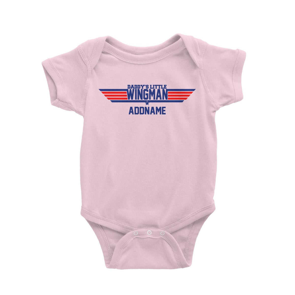 Daddys Little Wingman Baby Romper