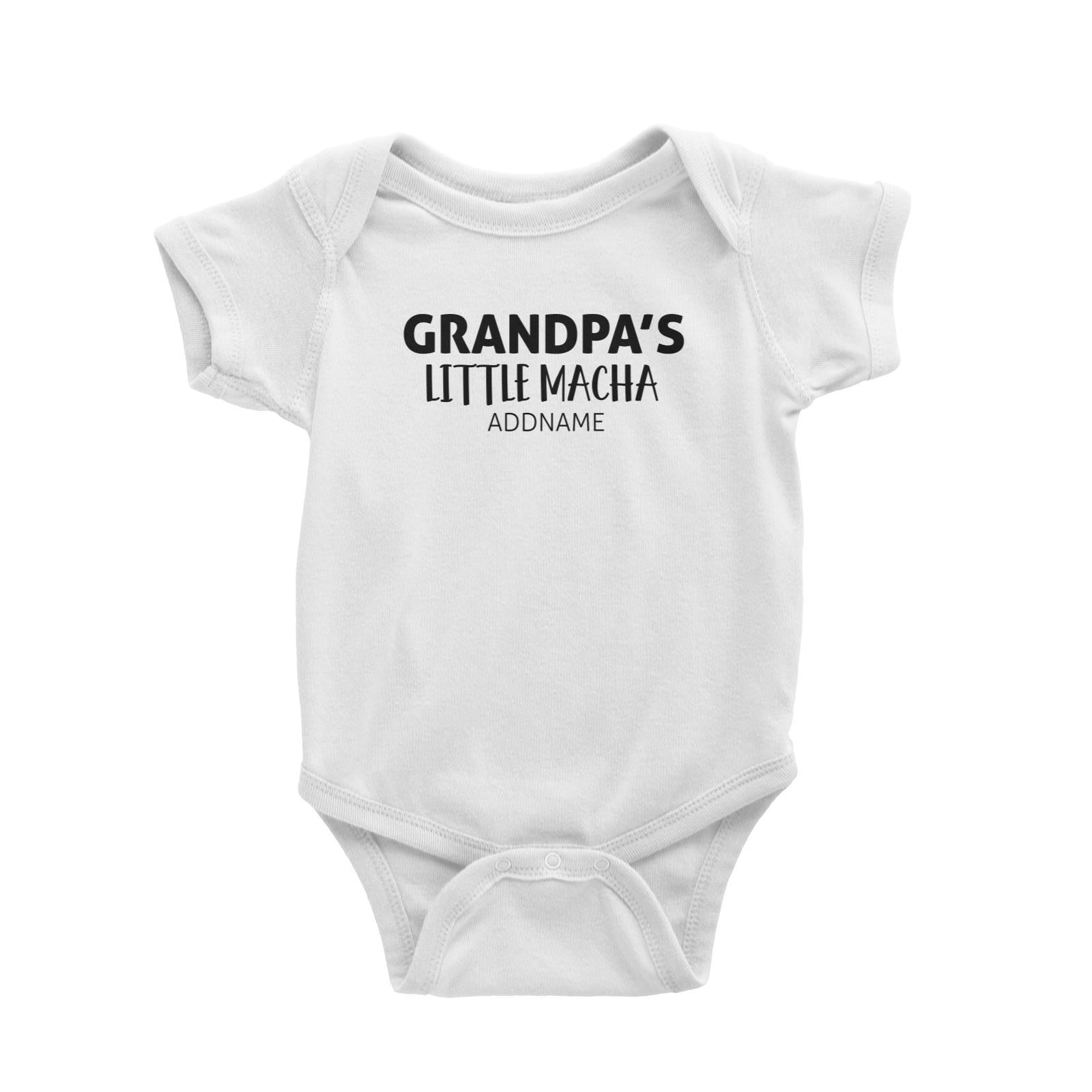 Grandpas Little Macha Baby Romper