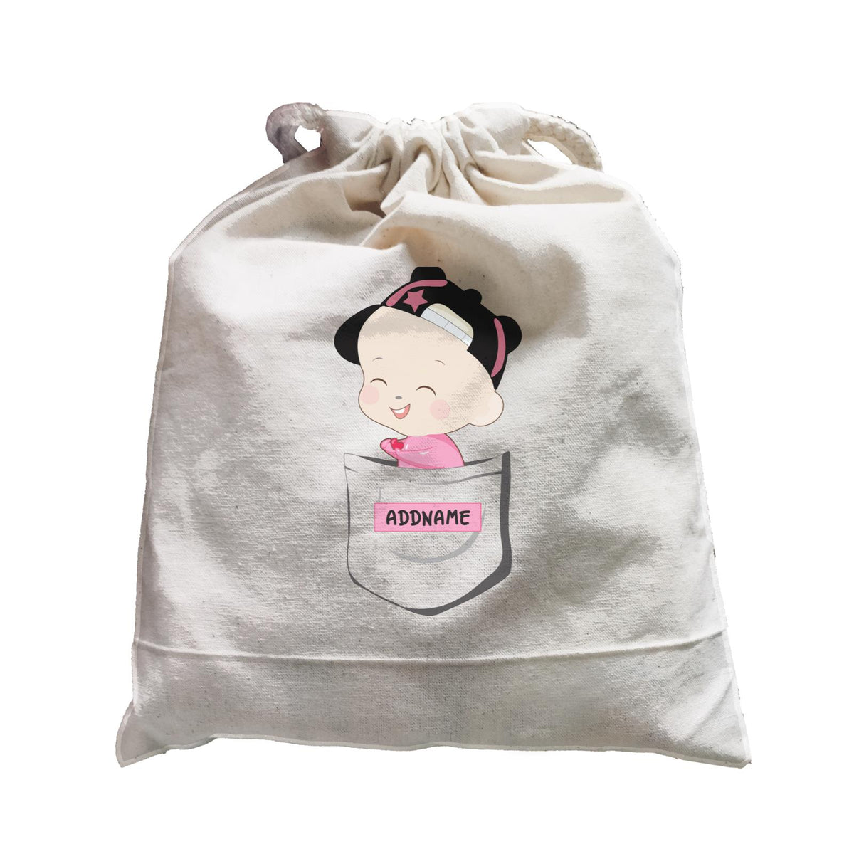 Love Family Pocket Baby Girl Addname Accessories Satchel
