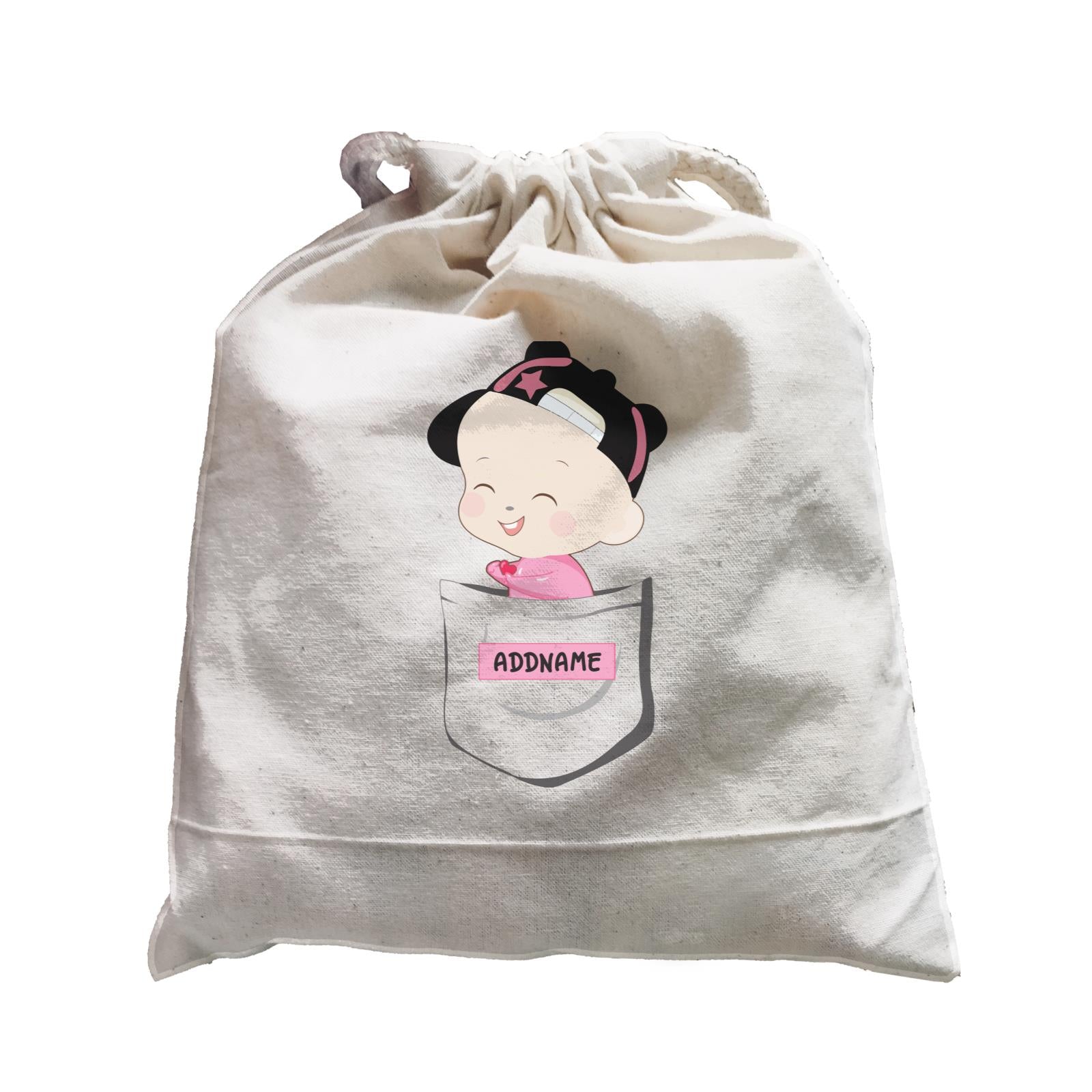 Love Family Pocket Baby Girl Addname Accessories Satchel