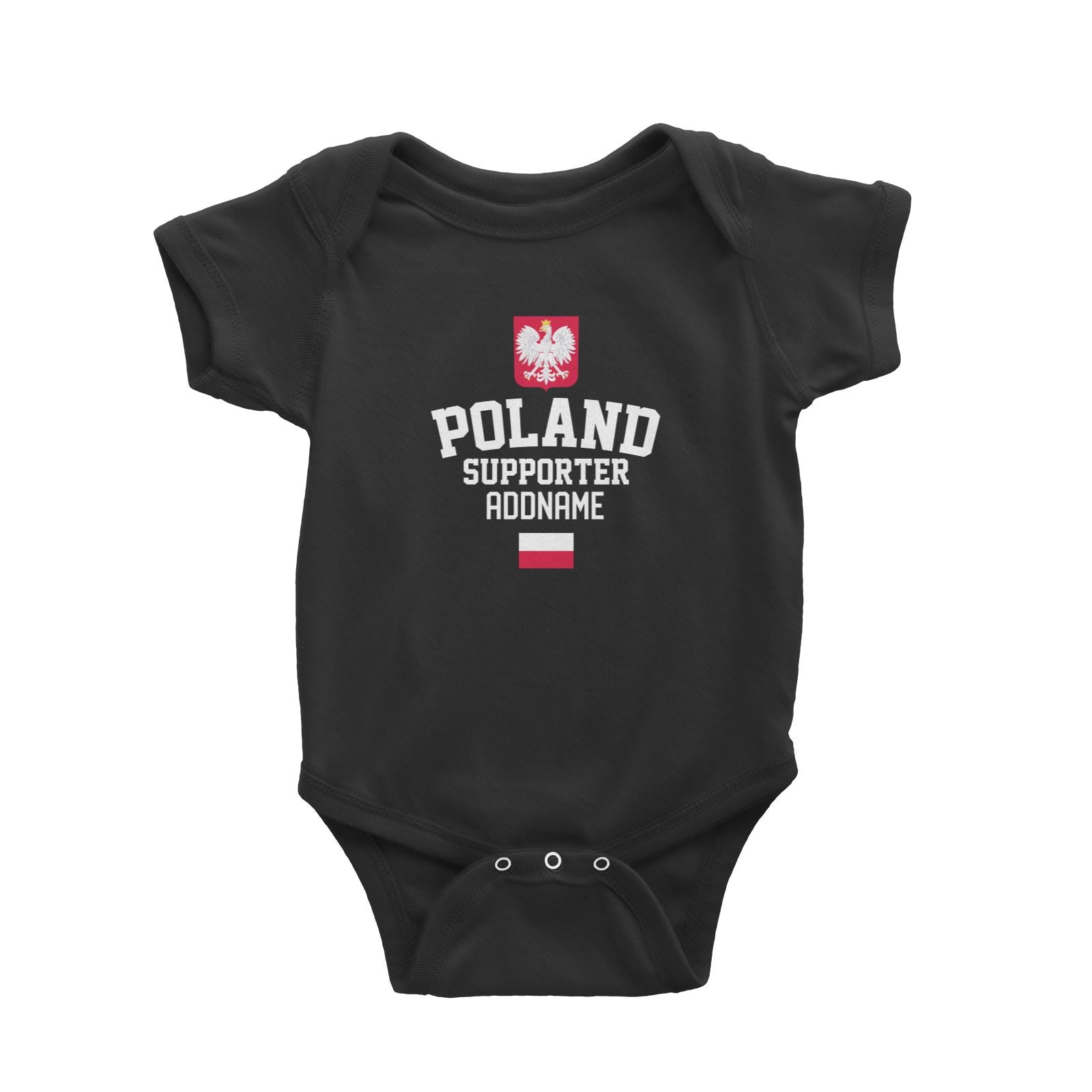 Poland Supporter World Cup Addname Baby Romper