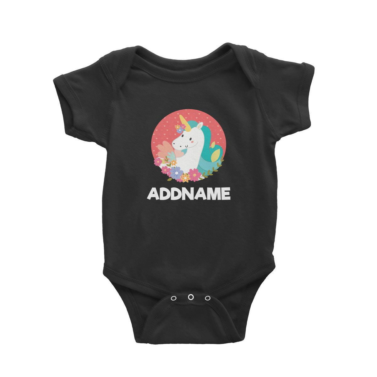 Fabulous Unicorn  Baby Romper