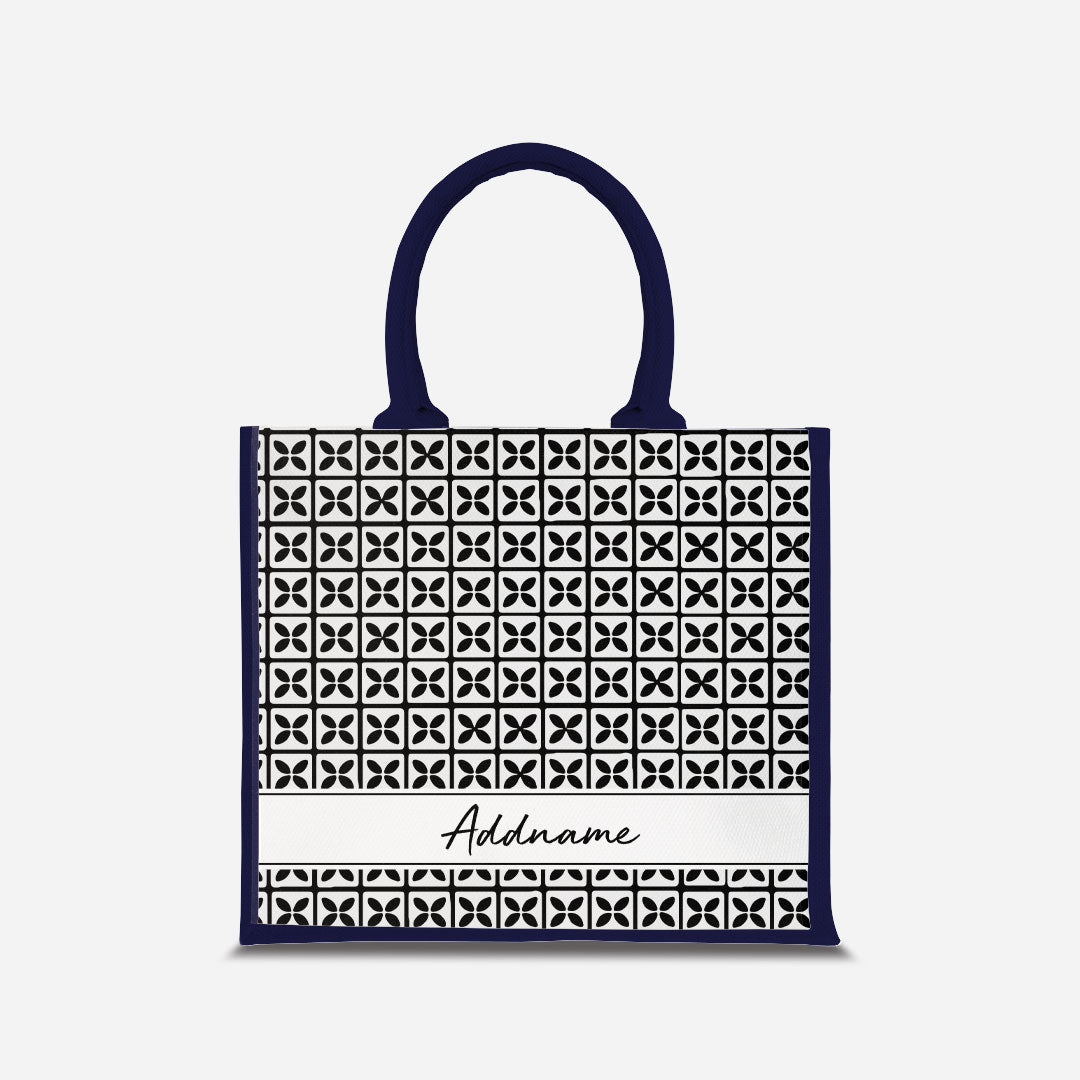 Kedah Rumaysa Jute Bag - Black