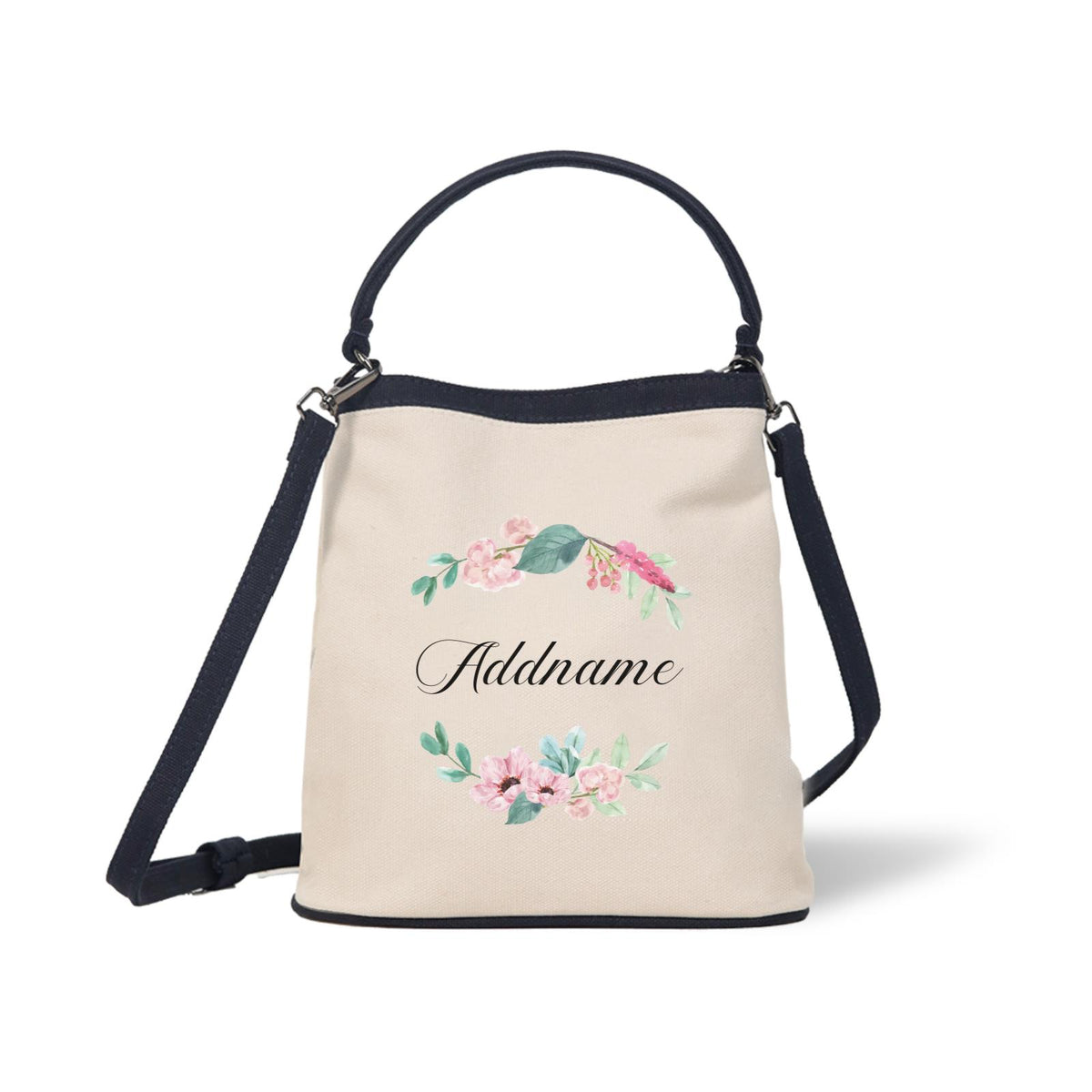 Elegant Flower Wreath - Sofia Bag
