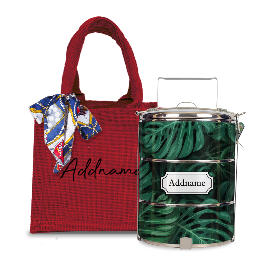 Monstera Tiffin Carrier