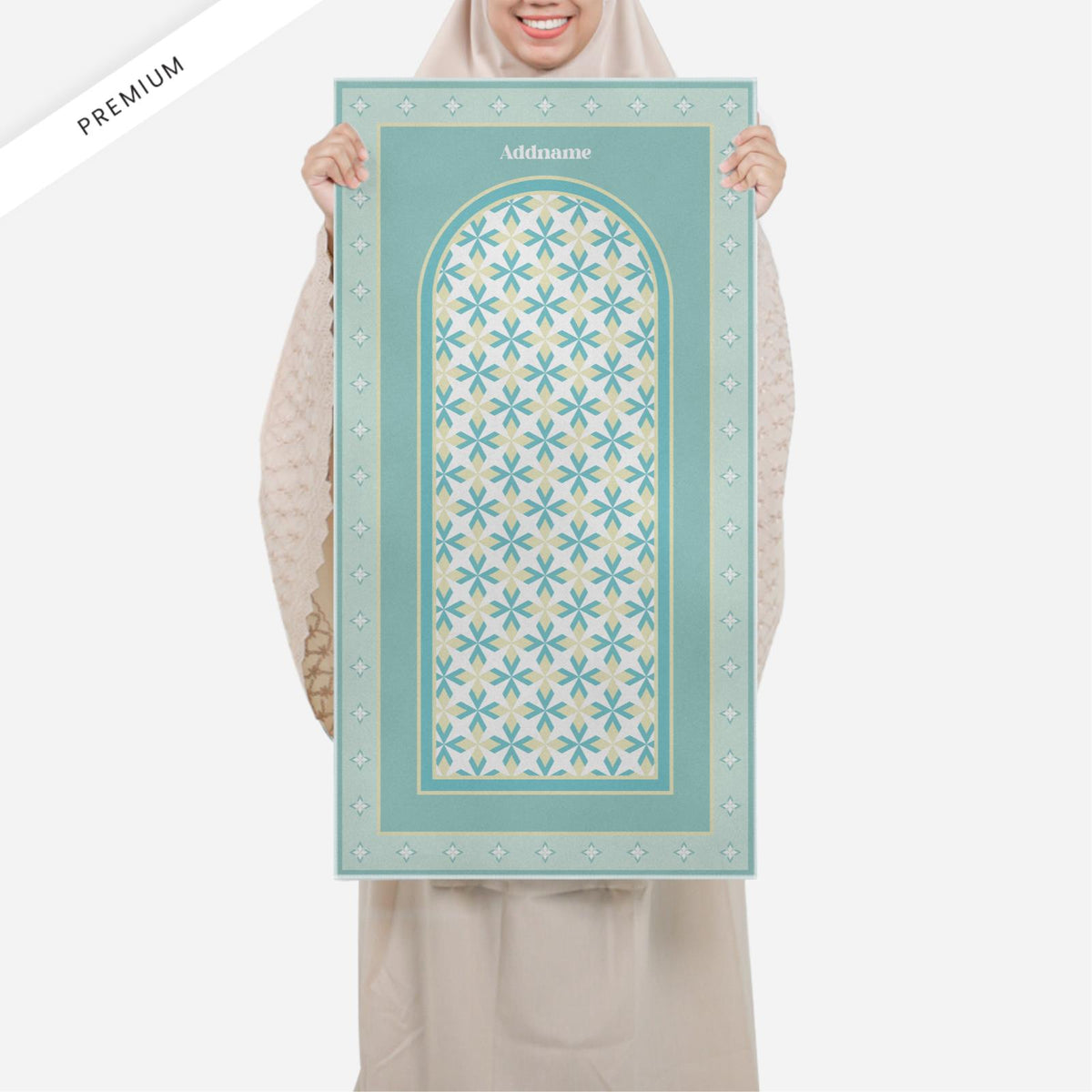 Ixora Series Premium Sejadah - Teal