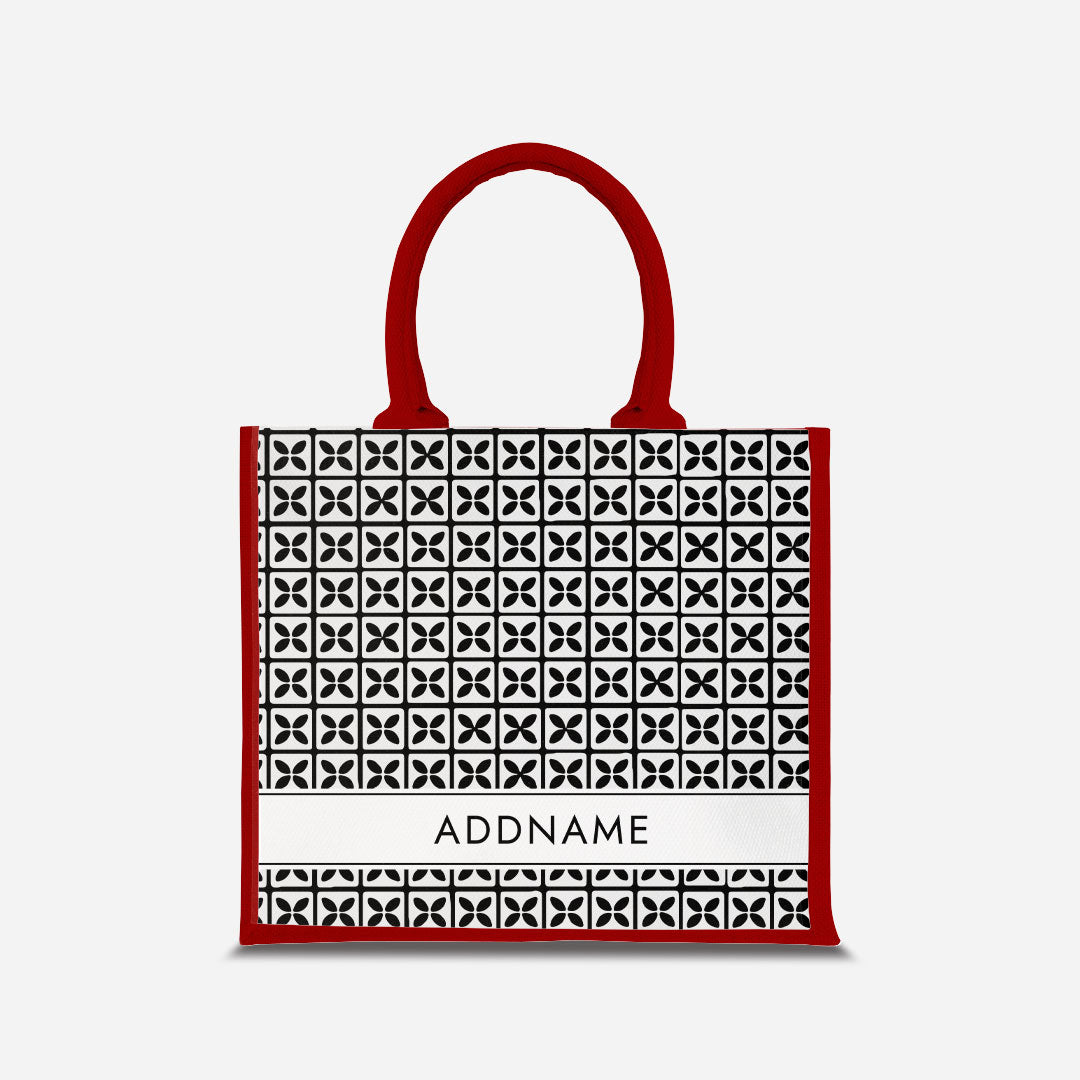 Kedah Rumaysa Jute Bag - Black