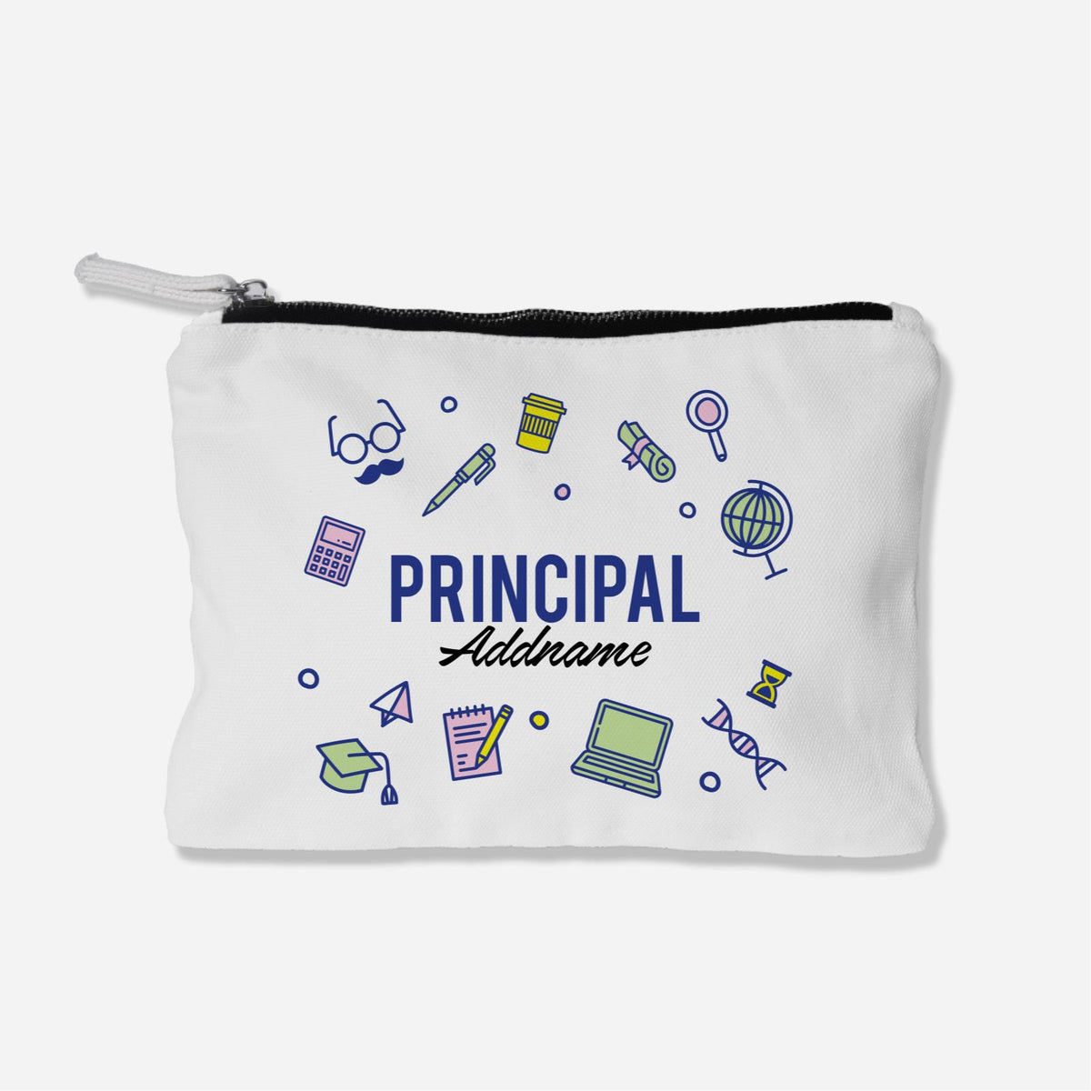 Teacher Title Principal - Zipper Pouch