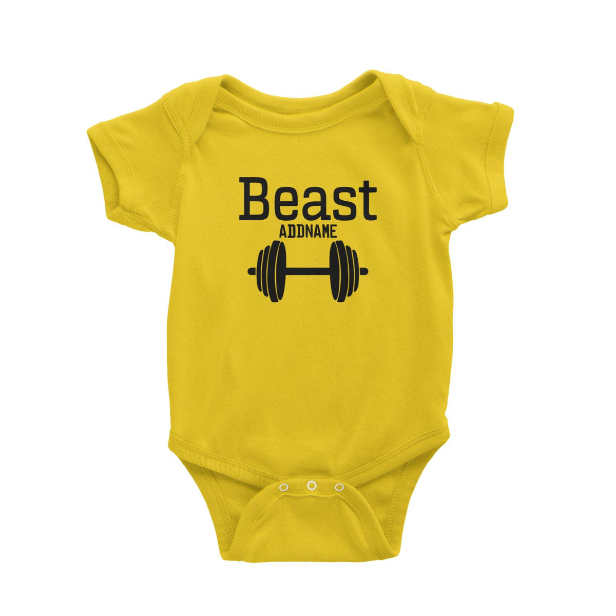 Beast Baby Romper