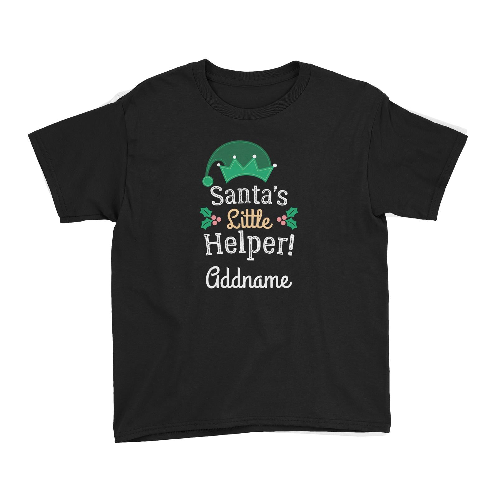 Christmas Series Santa's Little Helper Kid's T-Shirt