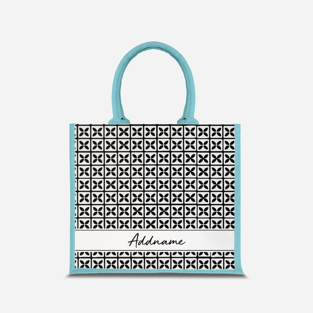 Kedah Rumaysa Jute Bag - Black