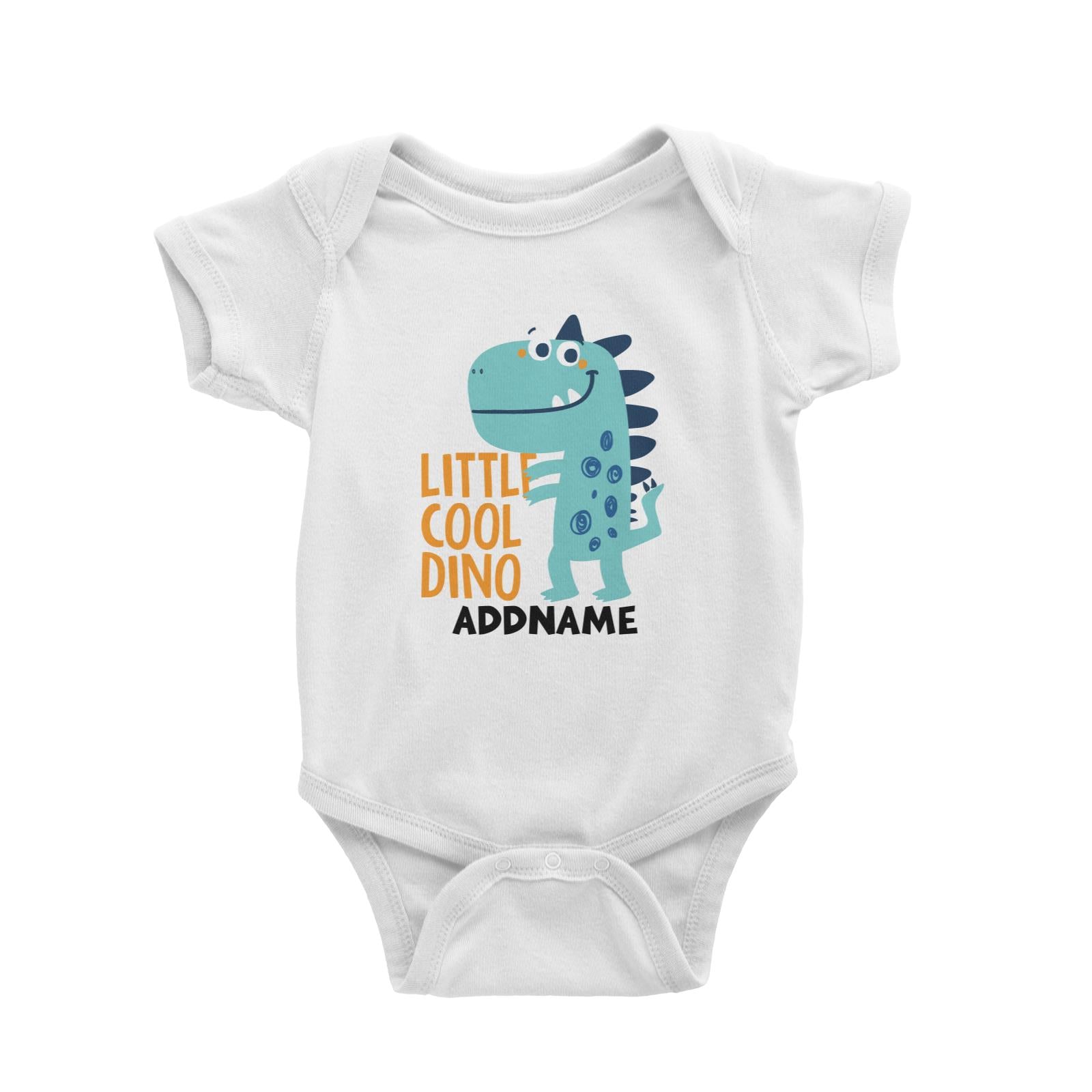 Little Cool Dino Addname Baby Romper