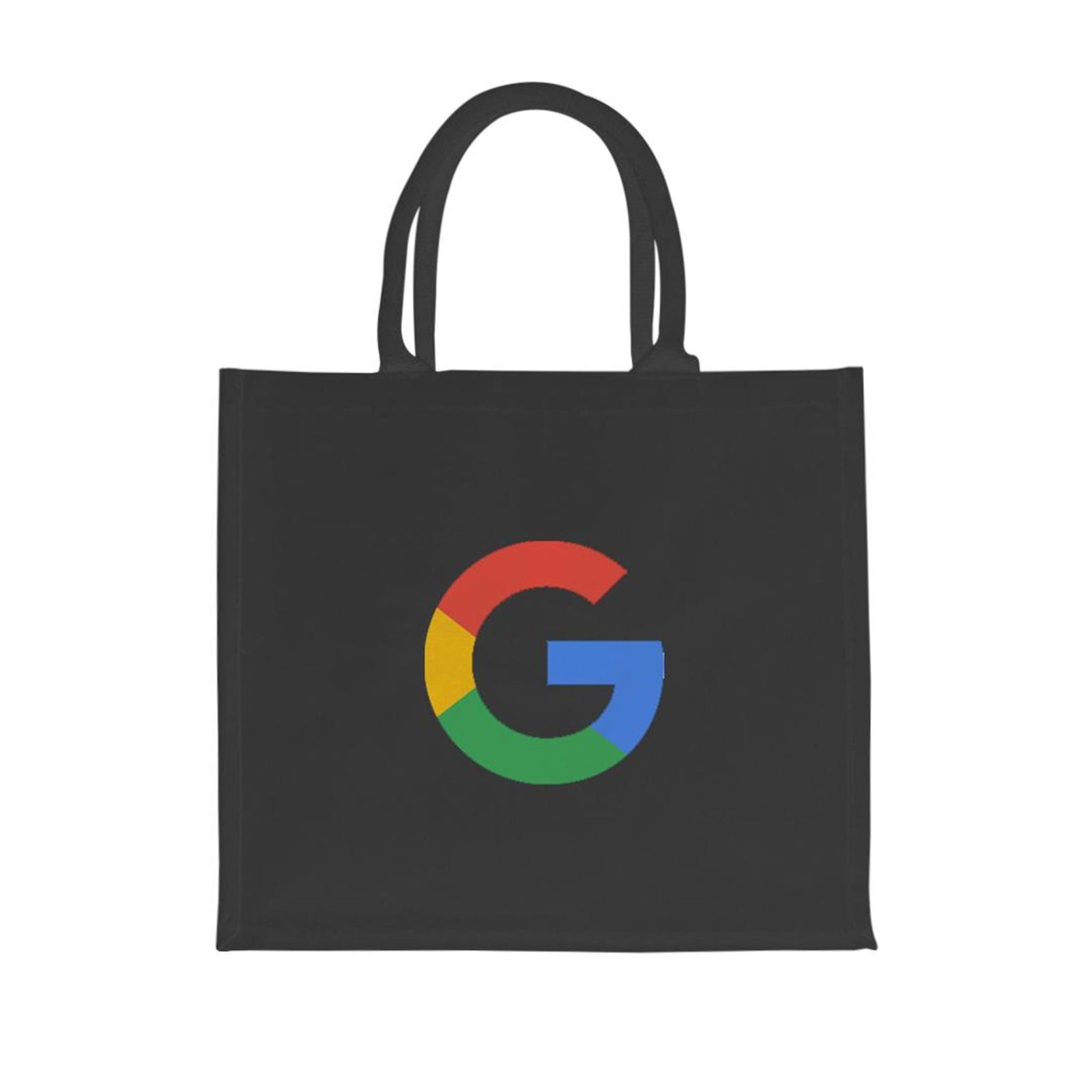 Famsy - Large Black Canvas Bag